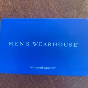 $1000.00 Men's wearhouse