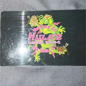$50.00 Hula’s