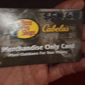 $58,00 Cabela’s 