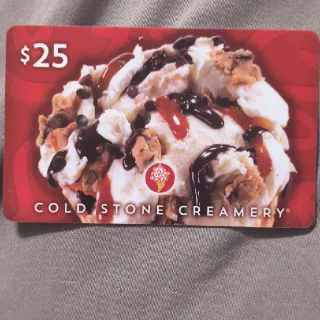 $25,00 Cold Stone Creanmery