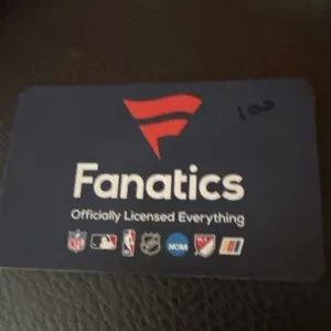 $100.00 Fanatics 