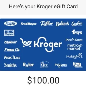 $100,00 Kroger 