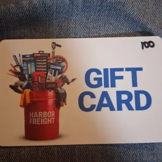 $100,00 Harborfreight 