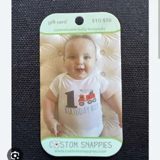$50,00 Custom snappies