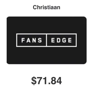 $71.00 Fans Egdle 