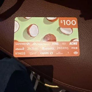$100,00 Safeway/ Albertsons