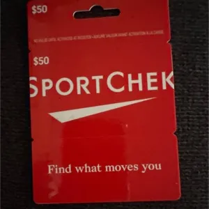 $50.00 Sport check 