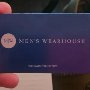 $500 Men's wearhouse