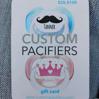 $30,00 custom Pacifiers