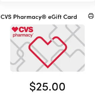 $25,00 Cvs