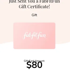 $80.00 Fabfitfun 
