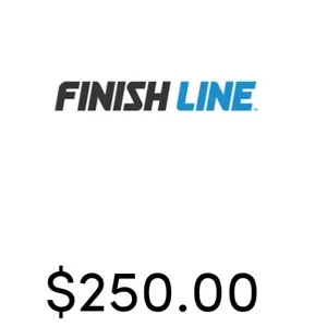 $250 Finish line 