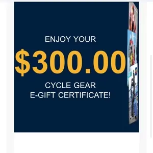 $300 Cycle Grear 