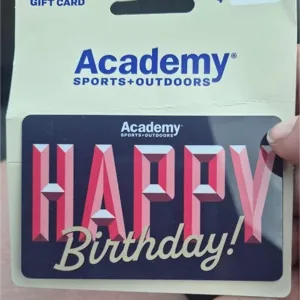 $36.00 Academy 