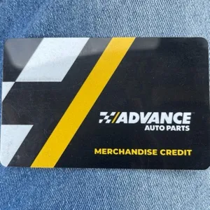 $300.00 Advance auto parts