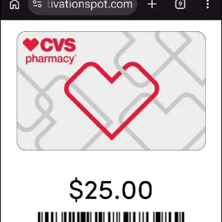 $25,00 Cvs