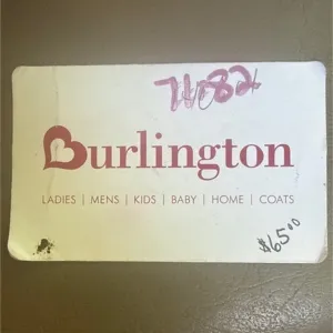 $71.00 Burlington 