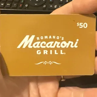 $50.00 50	Macaronigrill