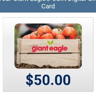 $50,00 Giant Eagle