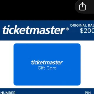 $200,00 Ticketmaster