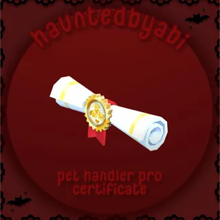 pet handler