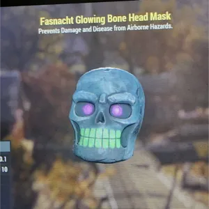 glowing bone head