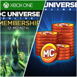 DCUO 100k MC + 12 MONTH (XBOX)