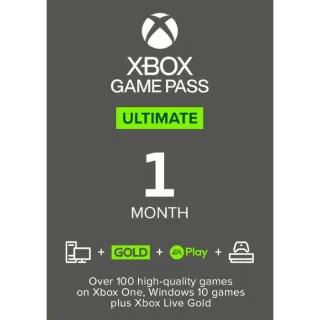  Xbox Game Pass Ultimate 1 Month