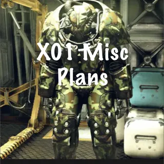 X-01 Misc Plans Bundle📜