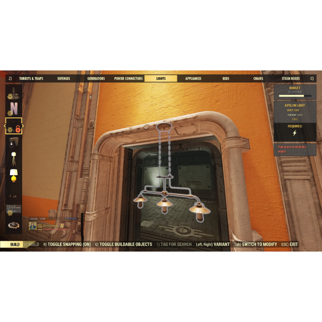 Plan Plan Asylum Light💡 Fallout 76 Game Items Gameflip