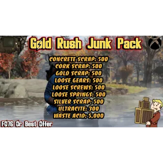 Junk | Gold Rush Junk Pack⭐