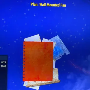 Plan | Plan: Wall Mounted Fan