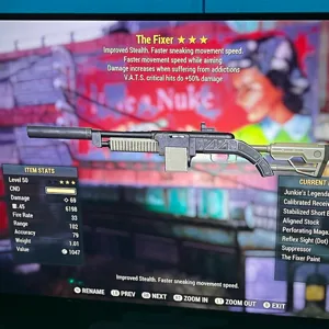 Weapon | ✨Junkie 50crit FMS Fixer