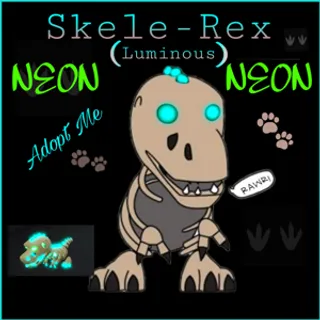 Luminous Skele-Rex  Neon