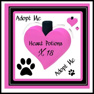 Heart Potions X 18