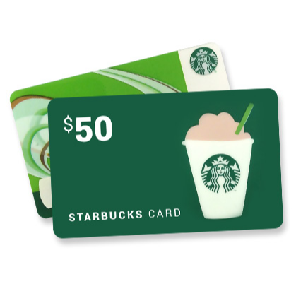 50 00 Starbucks Gift Card