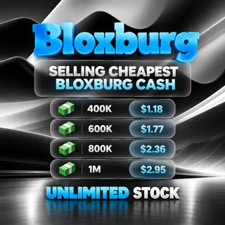 cheapest cash bloxburg