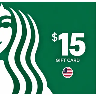 $15.00 USD Starbucks Giftcard 