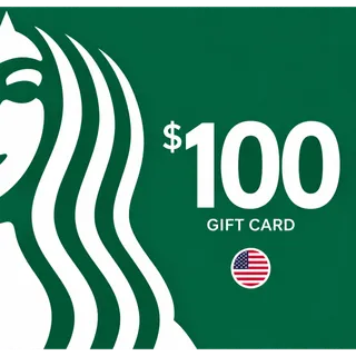 $100.00 USD Starbucks Giftcard 