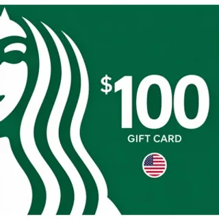 $100.00 USD Starbucks Giftcard 