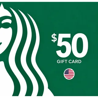 $50.00 USD Starbucks Giftcard 