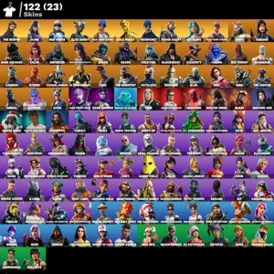 SUPER RARE 112 Skin Fortnite Account (CHEAP) (PlayStation, Xbox, Nintendo Switch, Mobile & PC) - GLOBAL