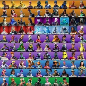 SUPER RARE ACCOUNT WITH TRAVIS SCOTT AND STW FOUNDERS (BUY IT FAST) 98 SKINS - FA - GLOBAL