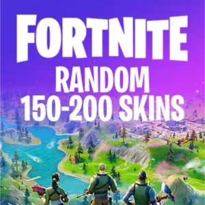 Fortnite Random 150-200 Skins (Xbox, Nintendo Switch, PC & Mobile) - Fortnite Account - GLOBAL