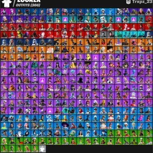 370 SKIN Fortnite Account (CHEAP) (PlayStation, Xbox, Pc, Nintendo Switch & Mobile) - GLOBAL