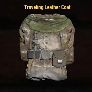 Traveling Leather Coat