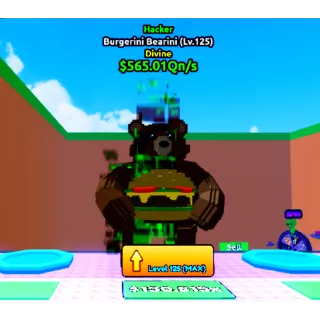 HACKER MAX Burgerini Bearini 565.01Qn/s INSTANT DELIVERY!
