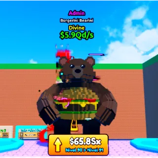 DIVINE ADMIN Burgerini Bearini +5Qd/s INSTANT DELIVERY!