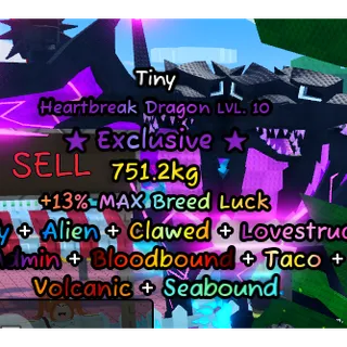 tiny HeartbreakDragon/Catch And tame