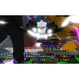 albino Infernal Hydra / Catch And Tame